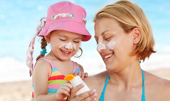 Sử dụng kem chống nắng cho mọi lứa tuổi