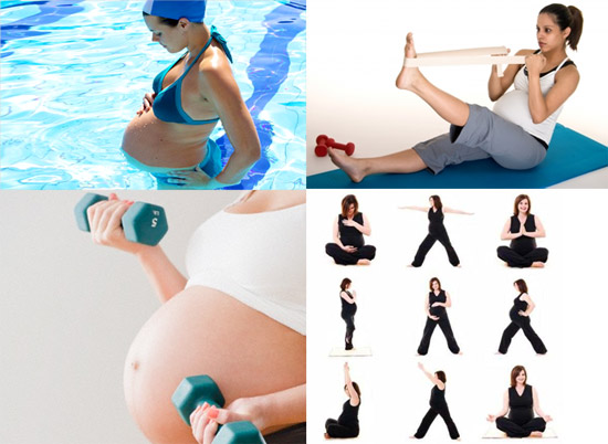Mang thai và việc tập thể dục