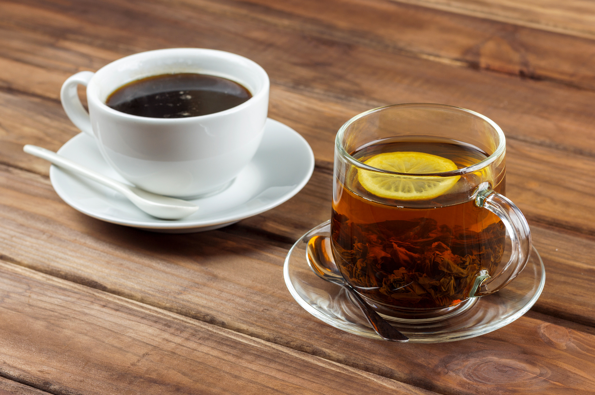 Trà và cà phê đen có thể gây cản trở hấp thụ sắt.