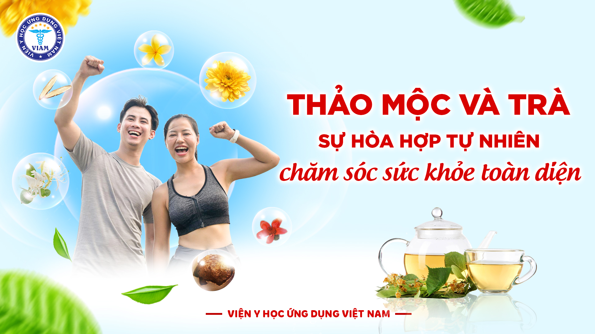 Thảo mộc và trà – Sự hòa hợp tự nhiên trong hỗ trợ chăm sóc sức khỏe toàn diện
