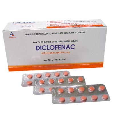 Các tác dụng phụ của thuốc chống viêm diclofenac