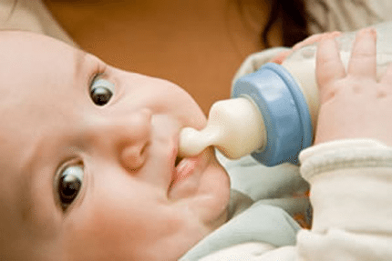 Sâu răng ở trẻ bú bình
